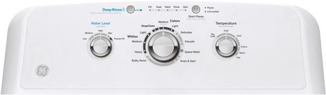 GE® 4.2 Cu. Ft. White Top Load Washer-2