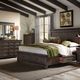Liberty Furniture Thornwood Hills 4-Piece Rock Beaten Brown Queen 2-Sided Storage Panel Bedroom Set with Chest-1