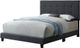 Titus Furniture Grey King Tufted Upholstered Panel Bed-0