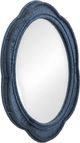 TOV Furniture Zeva Blue Round Wall Mirror-3