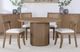 Steve Silver Co. Colvin 5-Piece Toffee/White Dining Table Set-1