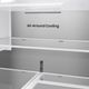 Samsung Bespoke AI 36" 23.5 Cu. Ft. Fingerprint Resistant Stainless Steel French Door Refrigerator with Sphere Ice™-2