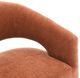 Furniture of America® Tresa Rustic Orange Arm Chair with Casters-4