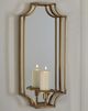Signature Design by Ashley® Dumi Gold Wall Sconce-2