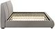 Coaster® Mokena Taupe Queen Upholstered Platform Panel Bed-3