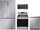 LG 4 Piece Stainless Steel Electric Kitchen Package-0