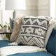 Surya Faroe Black 18"x18" Pillow Shell with Polyester Insert-2