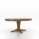 Canadel Customizable Gourmet 68" VR Base Dining Table with One Removable Leaf-4