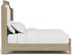 Riverside Furniture Amelia Nutmeg/White Upholstered Queen Bed-2