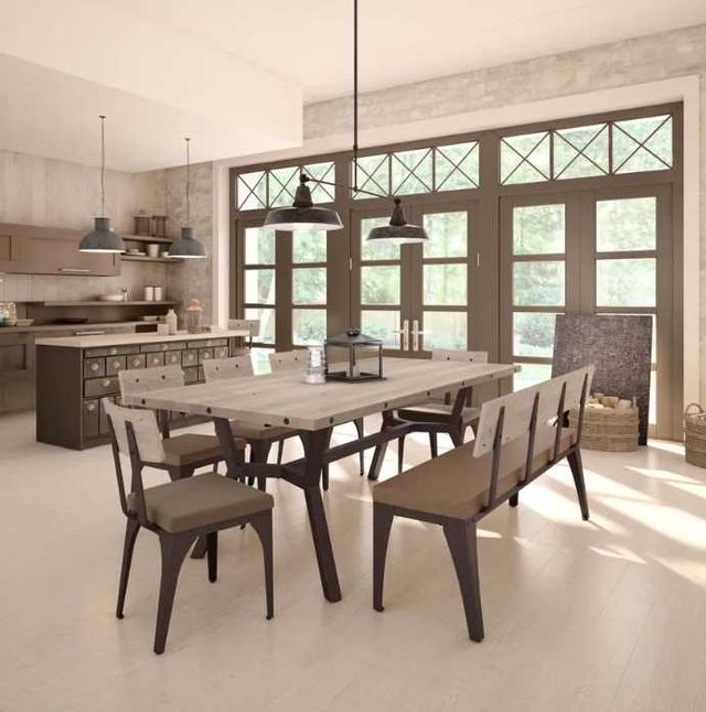Amisco Customizable Architect Dining Side Chair-4