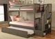 Kodiak Furniture Kelcie Dark Gray Twin/Full Bunk Youth Bed with Trundle-4