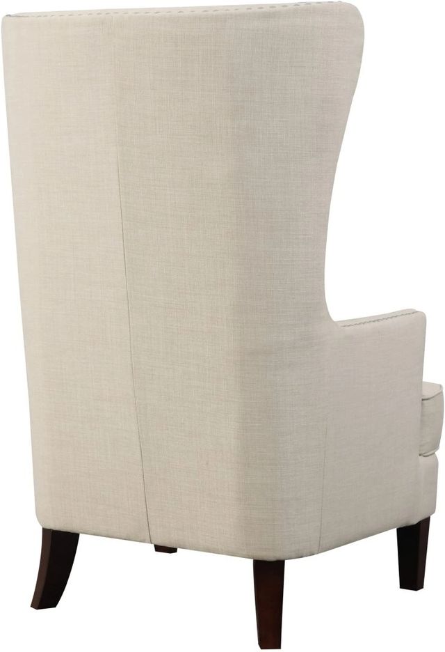 Elements International Kori Espresso/Heirloom Natural Accent Chair-2