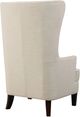 Elements International Kori Espresso/Heirloom Natural Accent Chair-2