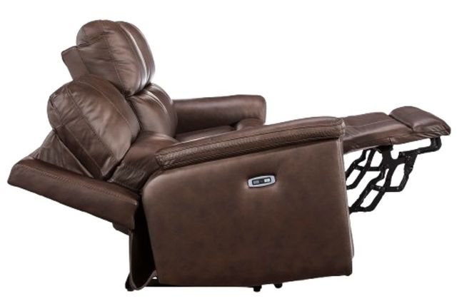 Signature Design by Ashley® Beryton Espresso Power Reclining Sofa with Adjustable Headrest-4