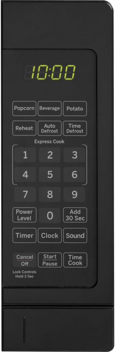 GE® 0.7 Cu. Ft. Black Countertop Microwave-3