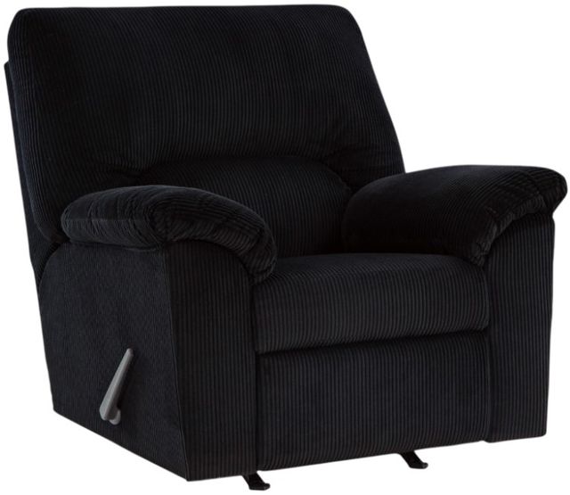 Signature Design by Ashley® SimpleJoy Onyx Manual Rocker Recliner-0