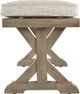 Signature Design by Ashley® Beachcroft Beige Bench with Cushion-3