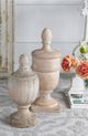 A & B Home Beige 22" Large Chester Finial Decorative Accent-5