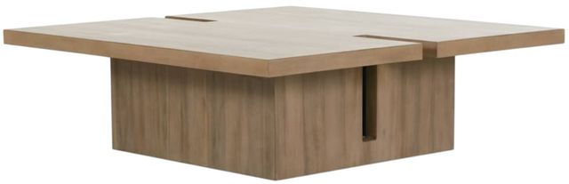 Rowe® Theory Fawn Square Cocktail Table-0