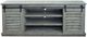 American Heartland Manufacturing Rustic Light Blue Provincial Shutter TV Stand-2