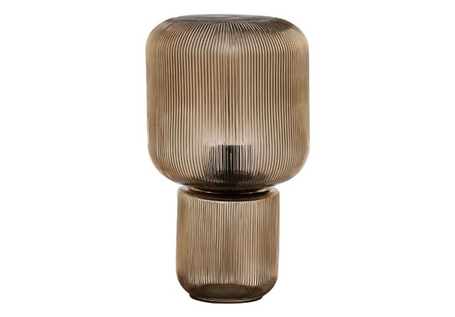 Monarch Specialties Inc. Gold Glass 15" Table Lamp-0