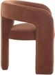 TOV Furniture Malone Rust Chenille Dining Chair-4
