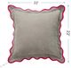 Stylecraft Tamara Day Gray 22" Designer Throw Pillow-1