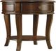 Hooker® Furniture Brookhaven Distressed Medium Clear Cherry Round Lamp Table-0