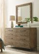 Kincaid Furniture Modern Forge Sandy Brown Woven Mirror-1