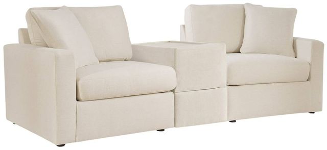 Signature Design by Ashley® Modmax 3-Piece Oyster Sectional with Storage Console-0