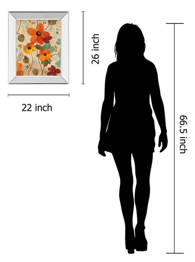 Classy Living Silvia Vassileva Vibrant Embroidery III Wall Art-1