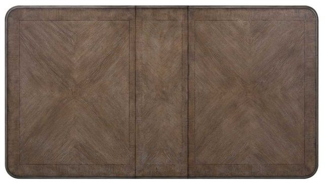 Liberty Furniture Magnolia Manor Weathered Bark Dining Table with Antique Black Base-3