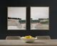 Uttermost® Just 2-Piece Peaking Framed Canvas Set-1