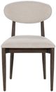 Classic Home Tiber 2-Piece Toasted Brown Upholstered Dining Chair Set-4