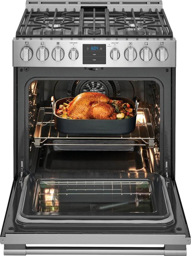 Frigidaire Professional® 30" Stainless Steel Pro Style Gas Range-3