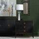 Crestview Collection Worthington Black/Dark Brown Chest-1