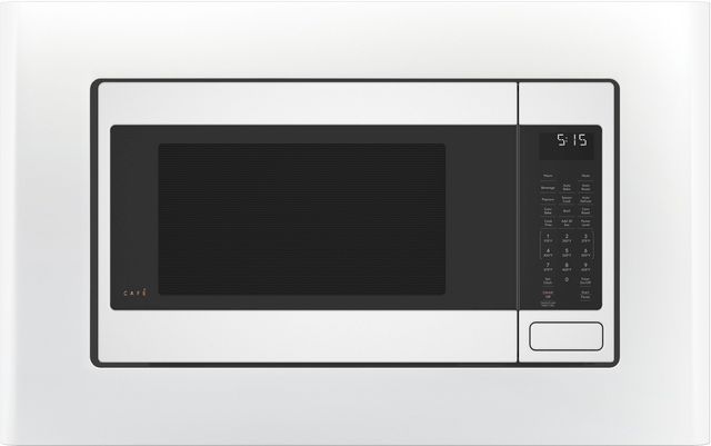 Café™ 29.75" Matte White Optional Built In Trim Kit-1