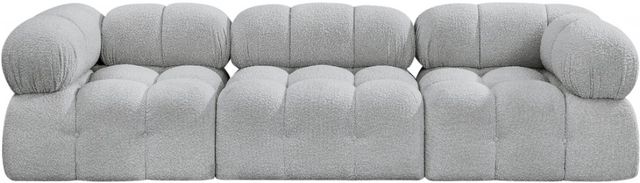 Meridian Furniture Ames 3-Piece Gray 102" Sofa-1
