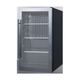 Summit® Commercial 19" 3.1 Cu. Ft. Stainless Steel Beverage Center-1