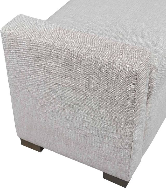 Bassett® Furniture Belmont Light Gray Bench-3