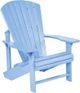 C.R. Plastics Generation Line Sky Blue Classic Adirondack Outdoor Chair-0