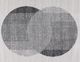 American Wholesale Furniture Grayscale Circle Dream 5'x8' Area Rug-1