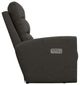La-Z-Boy® Liam Ash Power Wall Reclining Loveseat with Console and Headrest-3