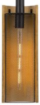 Cal® Lighting & Accessories Wigan Basswood/Black Pendant-3