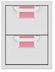 Aspire By Hestan® AEDR Series 16" Reef Double Drawers-0