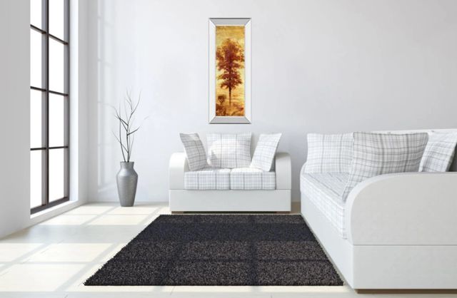 Classy Art Early Autumn Chill I by Micheal Marcon Mirror Framed Wall Art-3