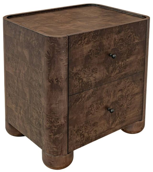 Moe's Home Collection Gibson Dark Brown Nightstand-0