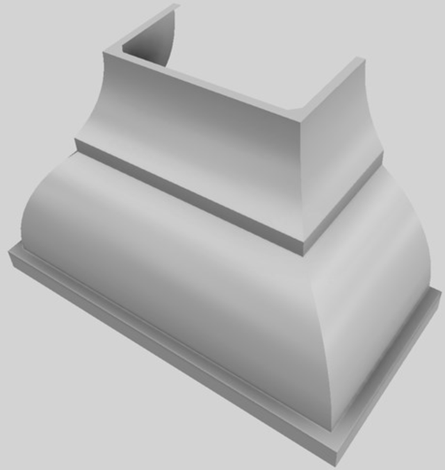 Vent-A-Hood® Designer Series 48" Stainless Steel Wall Mounted Range Hood-2