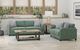 Emerald Home Taylor Ordesa Green Full Pop-Up Sleeper Loveseat-1