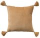 Nourison Home™ Mina Victory Vintage Pillow Taupe 19"x19" Throw Pillow-1